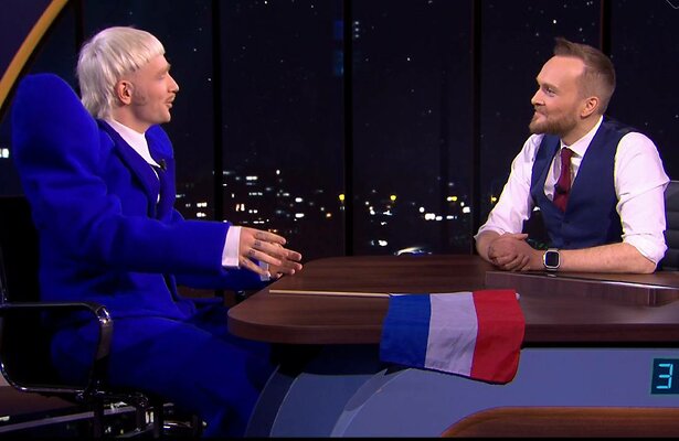 Joost Klein en Arjen Lubach