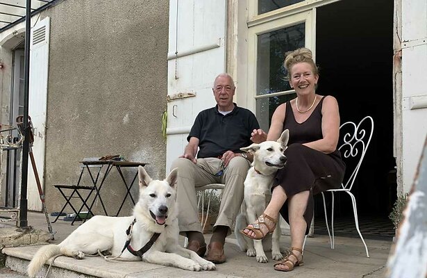 Kasteelvrouwe Emmy en man Rutger