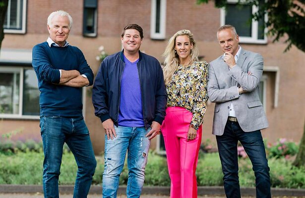 Bob Sikkes, Martijn Krabbé, Roos Reedijk en Alex van Keulen