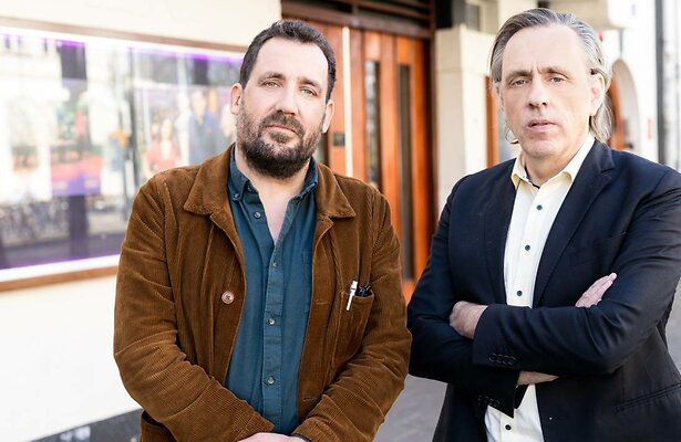 Gijs Groenteman en Marcel van Roosmalen