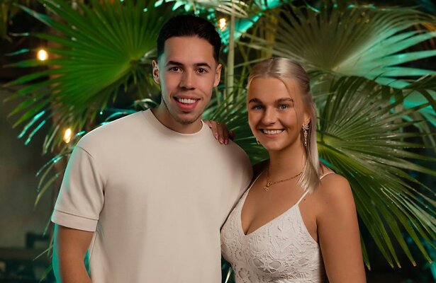 Ramon en Melanie uit Temptation Island: Love or Leave 2023