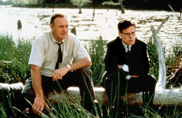 Gene Hackman en Willem Dafoe in Mississippi Burning
