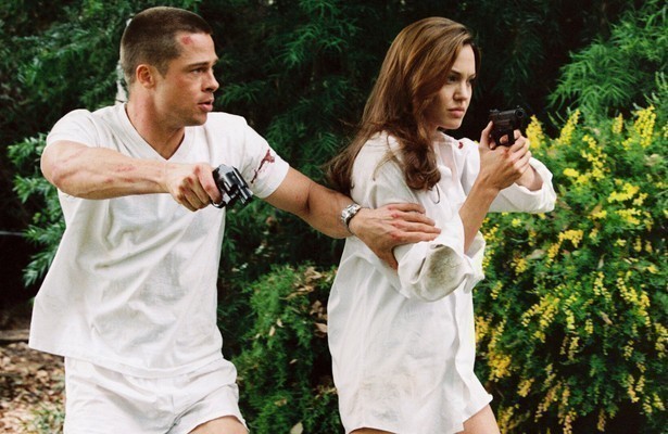 Brad Pitt en Angelina Jolie