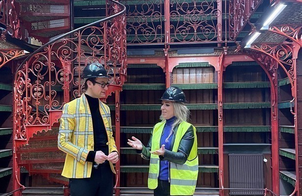 Splinter Chabot en Lilian Marijnissen in Ondertussen aan de Hofvijver