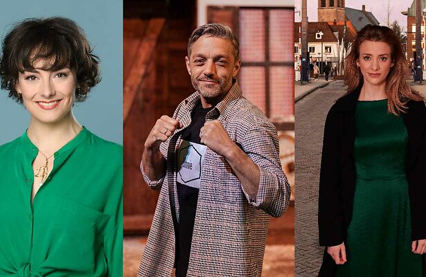 Nandi van Beurden, Tommie Christiaan en Noortje Herlaar