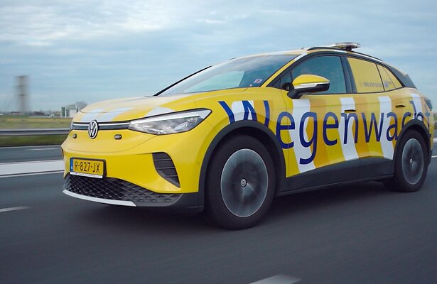 ANWB Wegenwacht in Over de A4