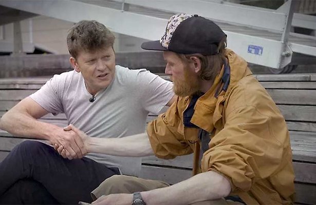 Voormalig dakloze Patrick in realityserie