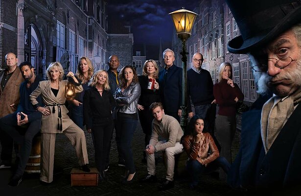 De cast van Scrooge Live 2022