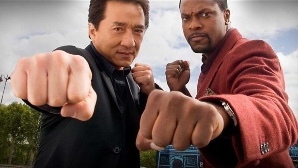 Jackie Chan en Chris Tucker werken samen.