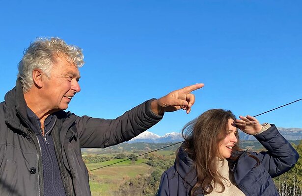 Derk Bolt in het programma Spoorloos.