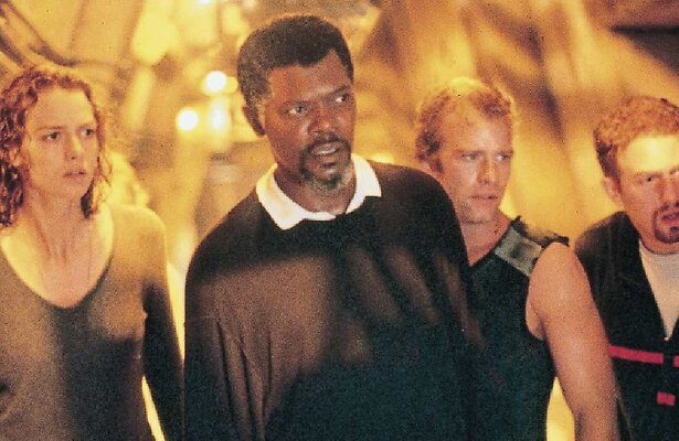 Samuel L. Jackson in Deep Blue Sea