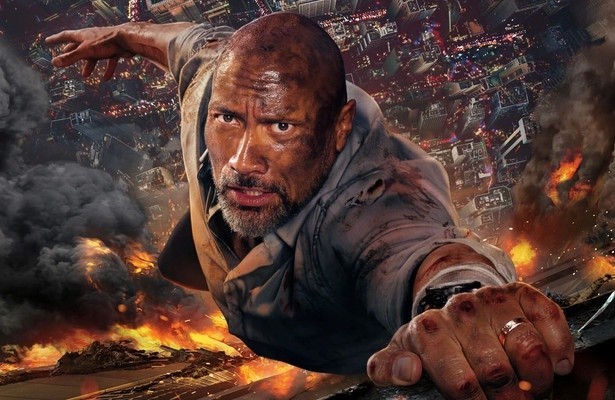Dwayne Johnson in Skyscraper