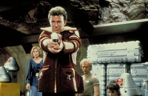 William Shatne en Kirstie Alley in Star Trek II: The Wrath of Khan