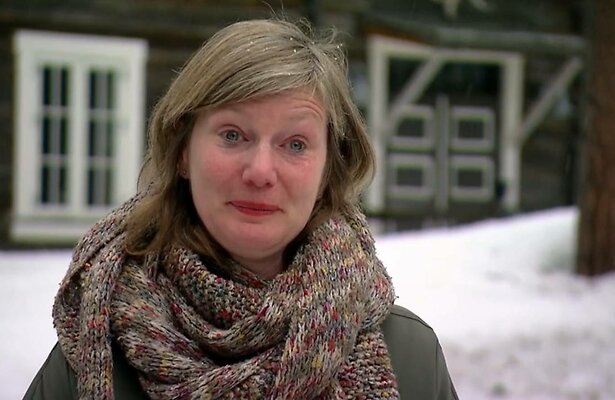 Tineke verdrietig over vertrek.