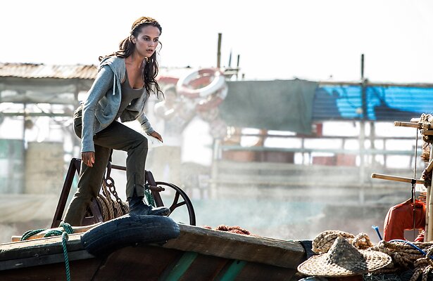 Alicia Vikander als Lara Croft in Tomb Raider