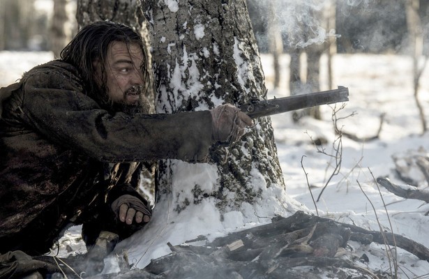 Leonardo DiCaprio in The Revenant 