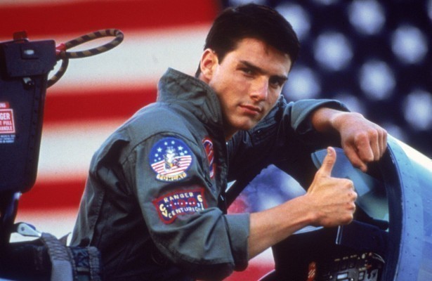 Tom Cruise in Top Gun