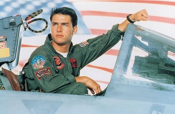 Tom Cruise in Top Gun