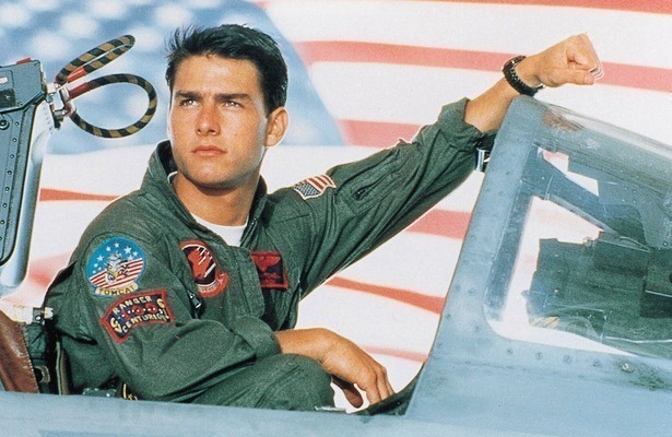 Tom Cruise als Pete ‘Maverick’ Mitchell in Top Gun