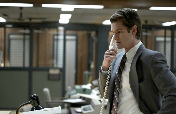 Andrew Garfield in Under the Banner of Heaven