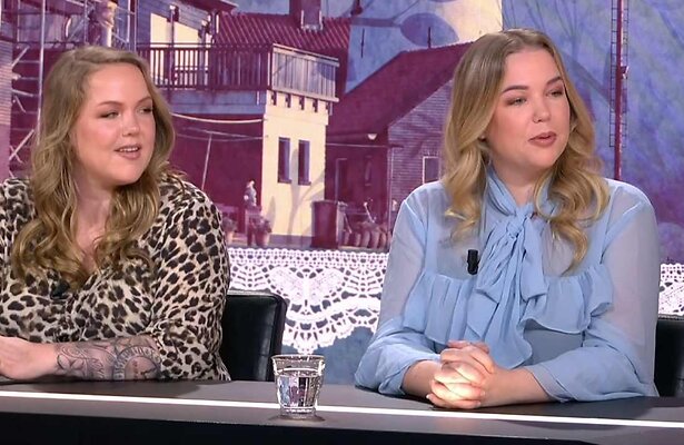 Gerda en Mathilde bij Shownieuws