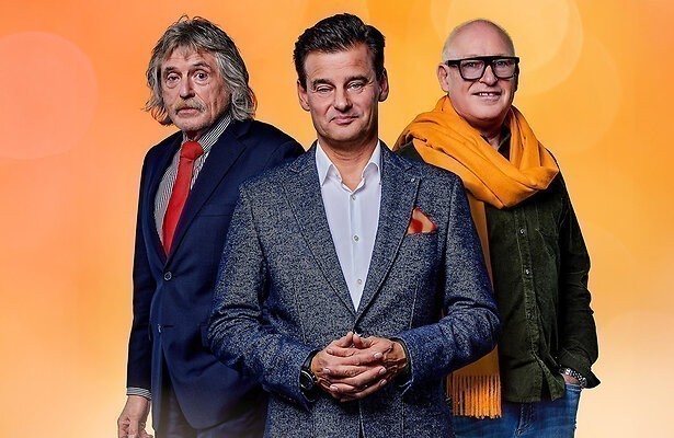 Johan Derksen, Wilfred Genee en René van der Gijp Vandaag Inside Oranje