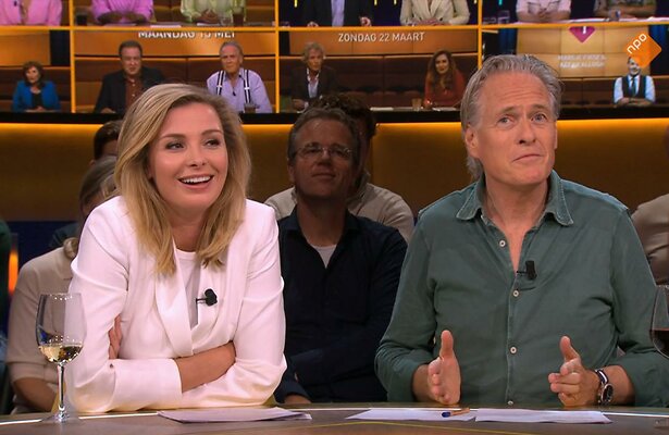 Welmoed Sijtsma en Jort Kelder voor Op1