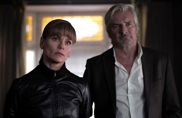 Angela Schijf en Victor Reinier in Flikken Maastricht