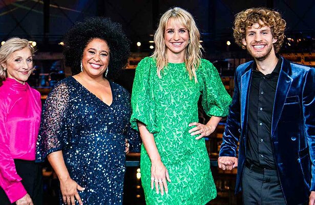 Rosemary Joshua, Tania Kross, Dionne Stax en Floris Kortie