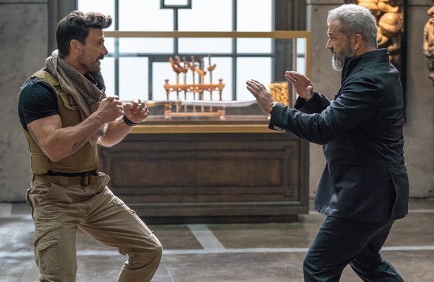 Frank Grillo versus Mel Gibson in Boss Level