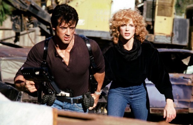 Sylvester Stallone en Brigitte Nielsen in Cobra