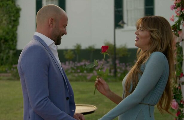 Joris en Sylvia in De Bachelorette.