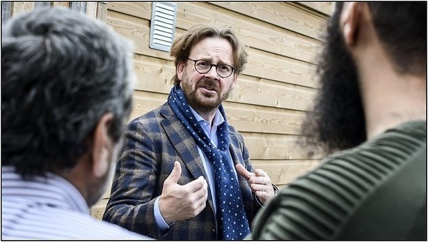 Sticker voor rolstoelen