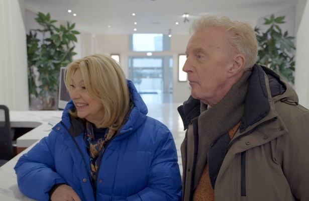 Janny van der Heijden en André van Duin voor Denkend aan Vlaanderen