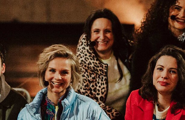 Stijn Fransen en Sabine Koning voor The Passion