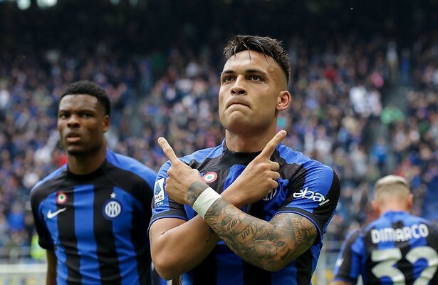 Lautaro Martínez en Denzel Dumfries