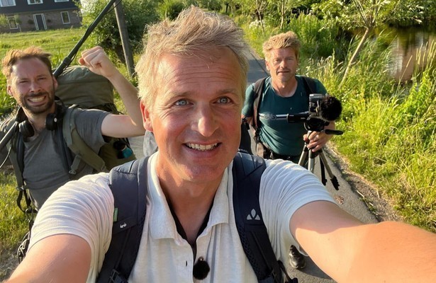 Arnout Hauben in Dwars door de Lage Landen