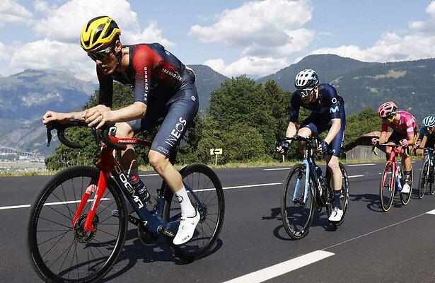 Dylan Van Baarle in de Tour de France