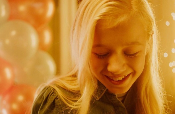 Liz Vergeer in Engel