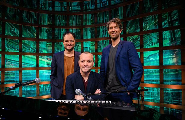 Niels van der Laan, Jeroen Woe en Miguel Wiels in Even Tot Hier