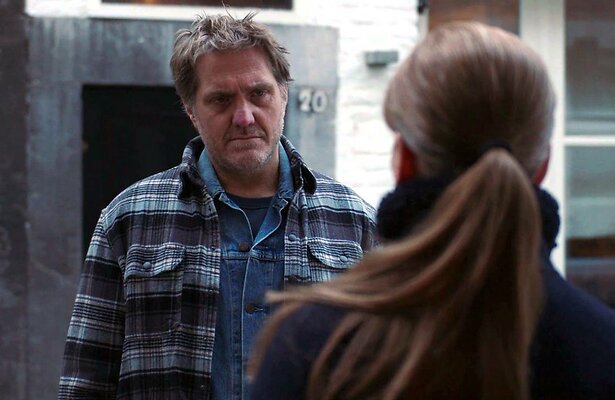 Angela Schijf als Eva van Dongen en Dimme Treurniet als Maurice van Dongen.