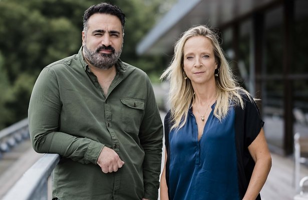 Floortje Dessing en Sinan Can