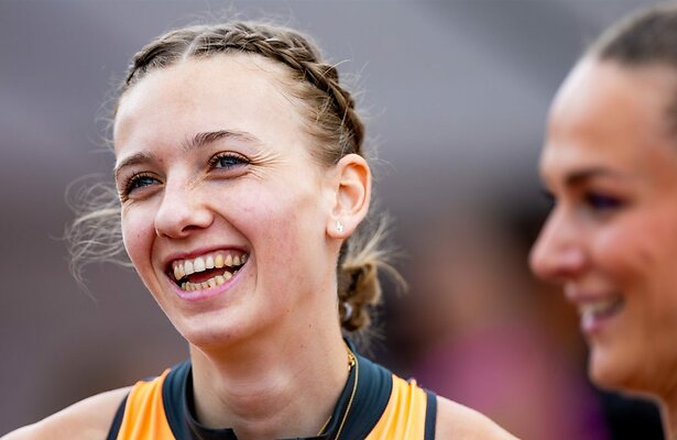 Femke Bol en Lieke Klaver