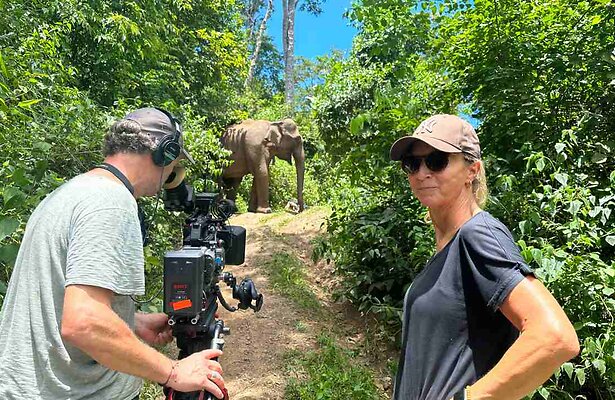 Floortje Dessing in slot Floortje naar het Einde van de Wereld