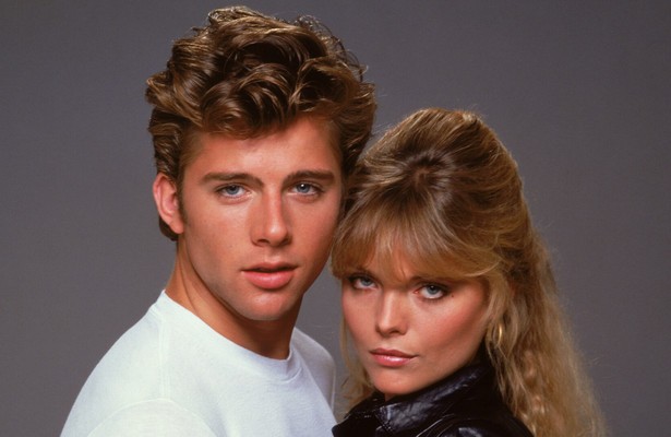 Maxwell Caulfield en Michelle Pfeifferin Grease 2