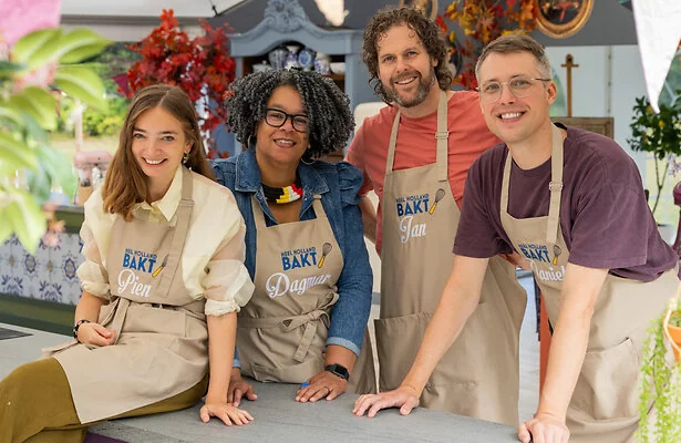 Bakkers Pien, Dagmar, Jan en Daniel