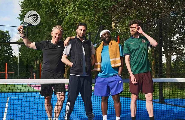 Waldemar Torenstra, Jeroen Spitzenberger, André Dongelmans en Benja Bruijning