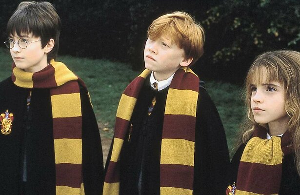 Daniel Radcliffe, Rupert Grint en Emma Watson