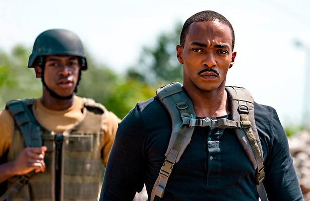 Damson Idris en Anthony Mackie