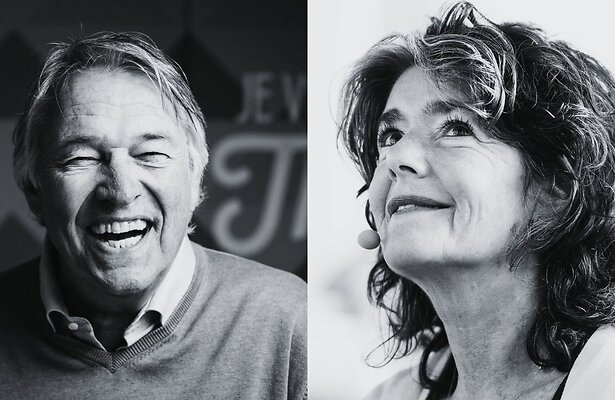 Ron Brandsteder en Dieuwertje Blok